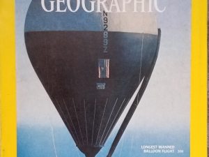 National Geographic Magazine ~ Vol. 151, No. 2. – February 1977 – Longest Manned Balloon Flight, Audubon “On the Wing”, To Live in Harlem…