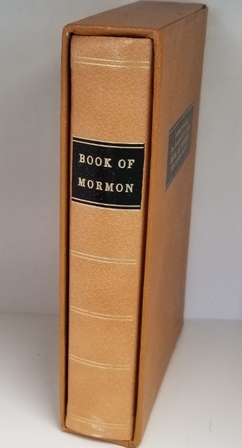Facsimile Edition of the First Edition 1830 Book of Mormon – In Slip Box