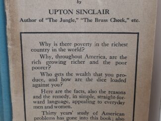 Letters to Judd An American Workingman ~ by Upton Sinclair