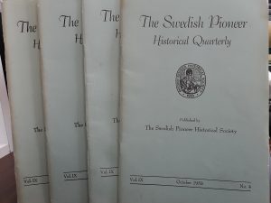 The Swedish Pioneer Historical Quarterly 1958 Set (4 Vols.) (1958)