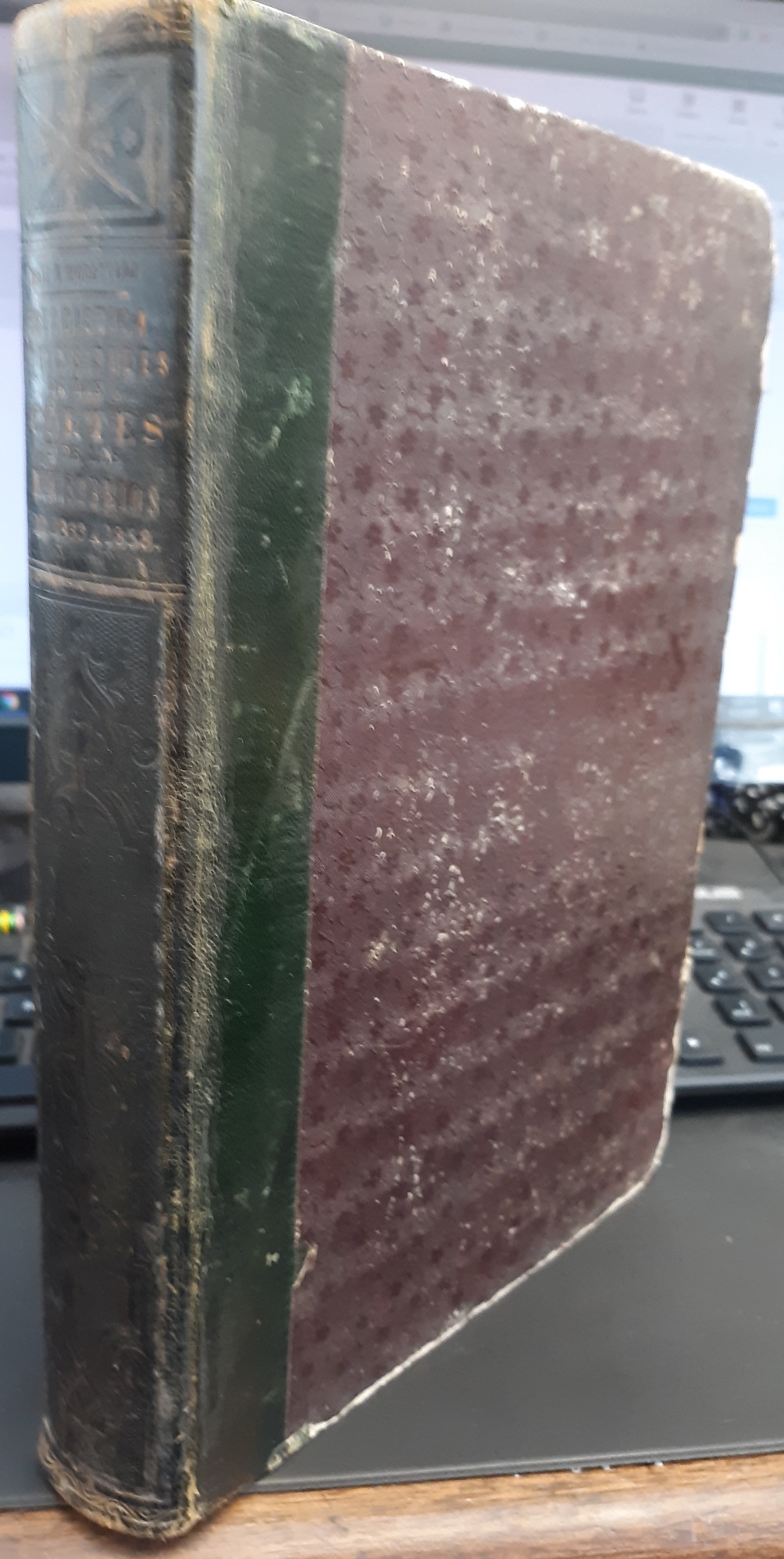 Estadística y Vicisitudes De Las Cόrtes y De Los Ministerios De 1833 A 1858 (Spanish) (1858)