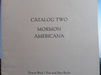 Catalog Two Mormon Americana