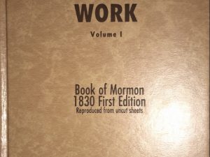 1962~Joseph Smith Begins His Work Volume I~Wilford C. Wood