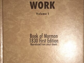 1962~Joseph Smith Begins His Work Volume I~Wilford C. Wood