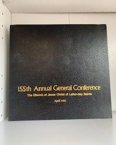 1985- 155th Annual General Conference- The Church of Jesus Christ of Latter-day Saints- Cassette box set