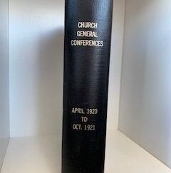 1920-1921- Church General Conference ninetieth- Deseret Book CO.