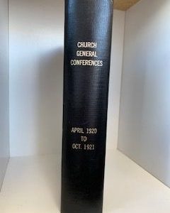 1920-1921- Church General Conference ninetieth- Deseret Book CO.
