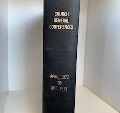 1972-1973- One Hundred Forty Second Annual Church General Conferences- Deseret Book CO.