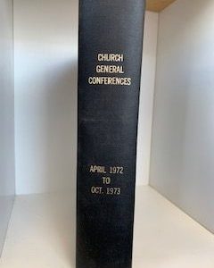 1972-1973- One Hundred Forty Second Annual Church General Conferences- Deseret Book CO.