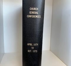 1974-1975- One Hundred Forty- Fourth Church General Conferences- Deseret Book CO.