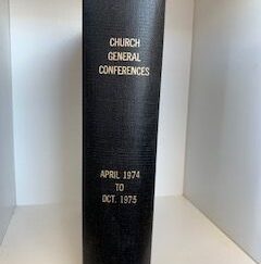 1974-1975- One Hundred Forty- Fourth Church General Conferences- Deseret Book CO.