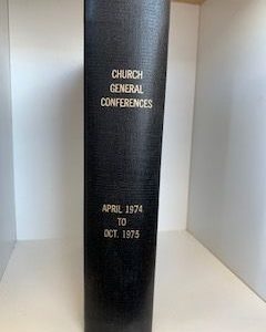 1974-1975- One Hundred Forty- Fourth Church General Conferences- Deseret Book CO.