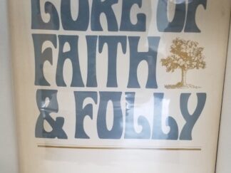 Lore of Faith and Folly - Thomas E. Cheney, Austin E. Fife, Juanita Brooks - Folklore Society of Utah - Hardbound