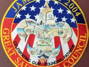 Jamboral 2004 – Great Salt Lake Council – PATCH – Celebrating Our Founding Fathers