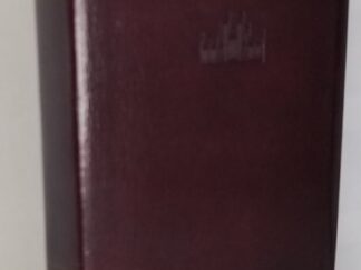 Hymns – Burgundy Leather – Invecchiato Leather Edition for Church Employees/Christmas Gift