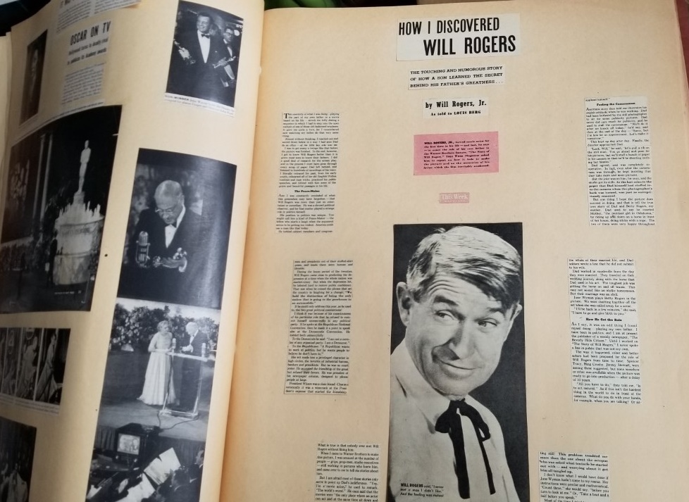 Huge Scrapbook of Entertainment / Actors / Movies – Etc.