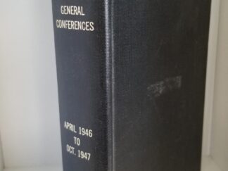 4 LDS Conference Reports Bound in Hardcover - 1946 to 1947