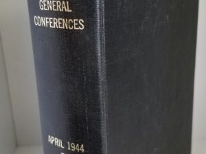 4 LDS Conference Reports Bound in Hardcover – 1944 to 1945