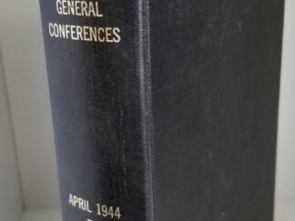 4 LDS Conference Reports Bound in Hardcover - 1944 to 1945