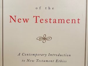 1996 – The Moral Vision of the New Testament- Richard B. Hays