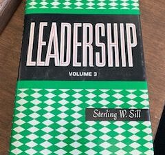 1978- Leadership: Volume 3- Sterling w. Sill -signed