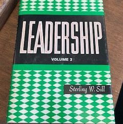 1978- Leadership: Volume 3- Sterling w. Sill -signed