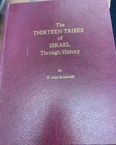1999- The Thirteen Tribes of Israel through History- E. Alan Rosenvall