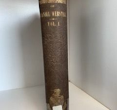 1857- The private correspondence of Daniel Webster (Vol. 1)- Fletcher Webster