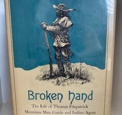 1931- Broken hand- Leroy R. Hafen