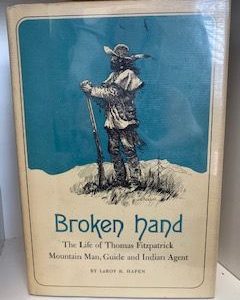 1931- Broken hand- Leroy R. Hafen