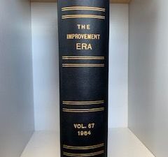 1964- The Improvement Era Vol. 67- LDS- Leather