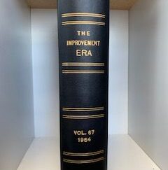 1964- The Improvement Era Vol. 67- LDS- Leather
