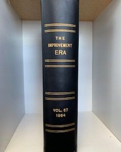 1964- The Improvement Era Vol. 67- LDS- Leather
