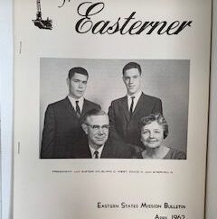 1962- The Easterner- Eastern States Mission Bulletin