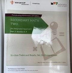 2017- Secondary Math Two: An Integrated Approach Part 2: Modules 6-9- The Mathematics Vision Project