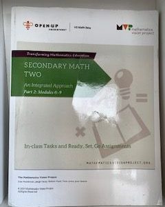 2017- Secondary Math Two: An Integrated Approach Part 2: Modules 6-9- The Mathematics Vision Project