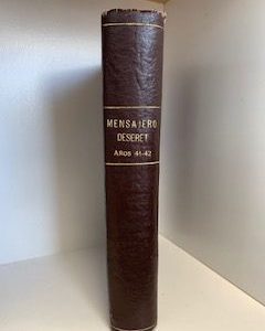 1941- Mensajero Deseret Anos 41-42- C. Wayne Hansen