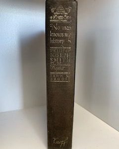 1966- No Man Knows My History- Fawn M. Brodie