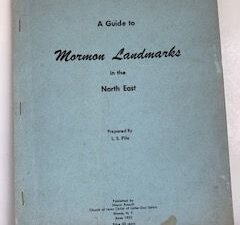 1952- A Guild to Mormon Landmarks in the North East- L.S Fife