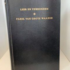1933 — Leer en Verbonden — Parel Van Grote Waarde