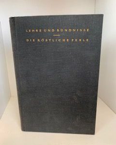 1957- Lehre Und Bundnisse- Siebte Deutshe Auflage