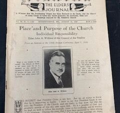 1940- Liahona: The Elder’s Journal