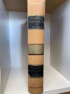 1881- Gaskell’s Compendium of Forms- Prof. G.A. Gaskell