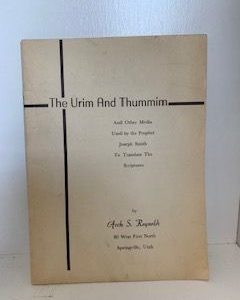 1953 — The Urim and Thummim — Arch S. Reynolds — Booklet
