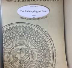 2006- Odin Readers: The Anthropology of Food- Profs. S. Brandes and C. Hastorf