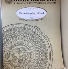 2006- Odin Readers: The Anthropology of Food- Profs. S. Brandes and C. Hastorf