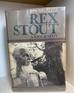 1977- Rex Stout- John McAleer