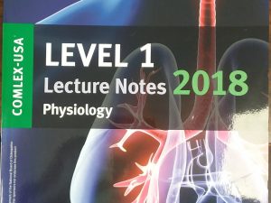 2018 – Level 1 Lecture Notes Physiology – Kaplan Medical