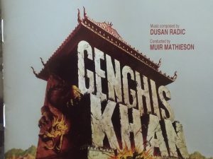 2011 – Genghis Khan: Original Sound Track Recording (Audio CD) – Muir Mathieson
