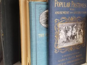 Old Book Peddler’s Case with Book Samples